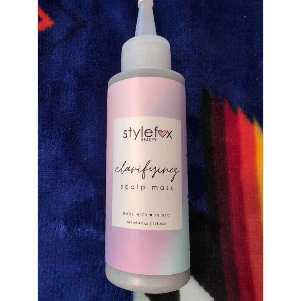 STYLEFOX Clarifying Scalp Mask 4 oz Hair Beauty NYC New w/o Box Vegan